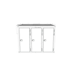 12 Body Front Loading Mortuary Cold Room