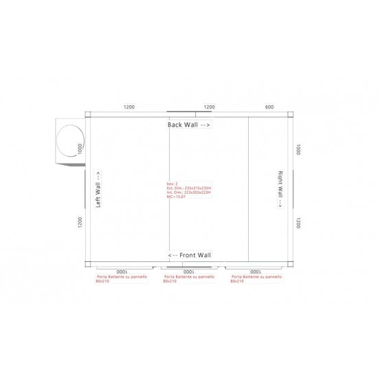 12 Body Front Loading Mortuary Cold Room