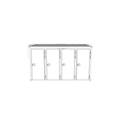 16 Body Front Loading Mortuary Cold Room