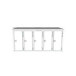 20 Body Front Loading Mortuary Cold Room