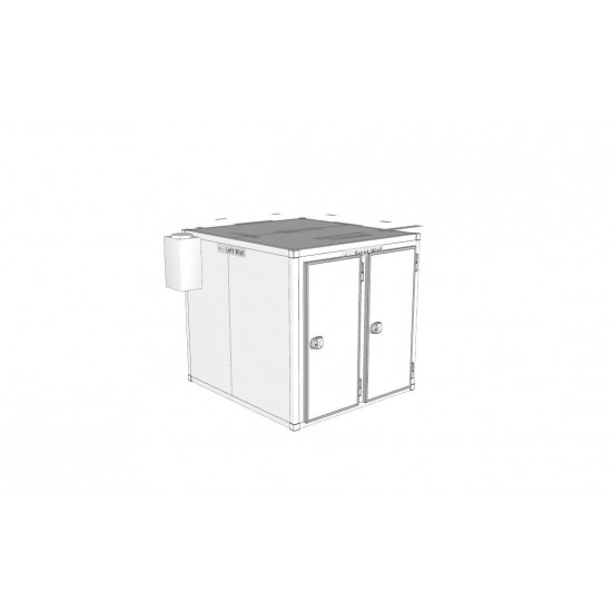 6 Body Front Loading Mortuary Cold Room