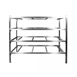 4-Tier Obese Bariatric Mortuary Racking