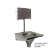 Mortuary Hopper Wall Mounted Sluice Sink