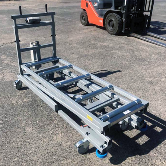 Front Loading Electric Mortuary Trolley with Weight Scale