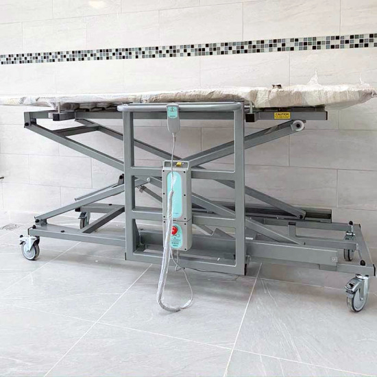 Side Loading Electric Mortuary Trolley